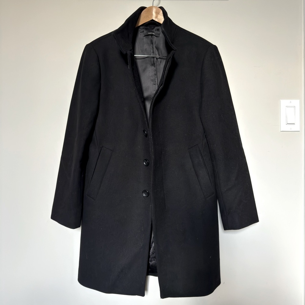 Club Monaco Funnel Neck Top Coat